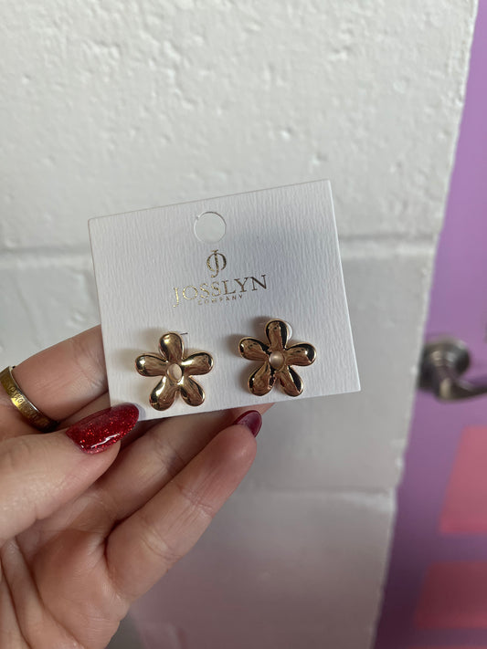 FLOWER STUD EARRINGS |